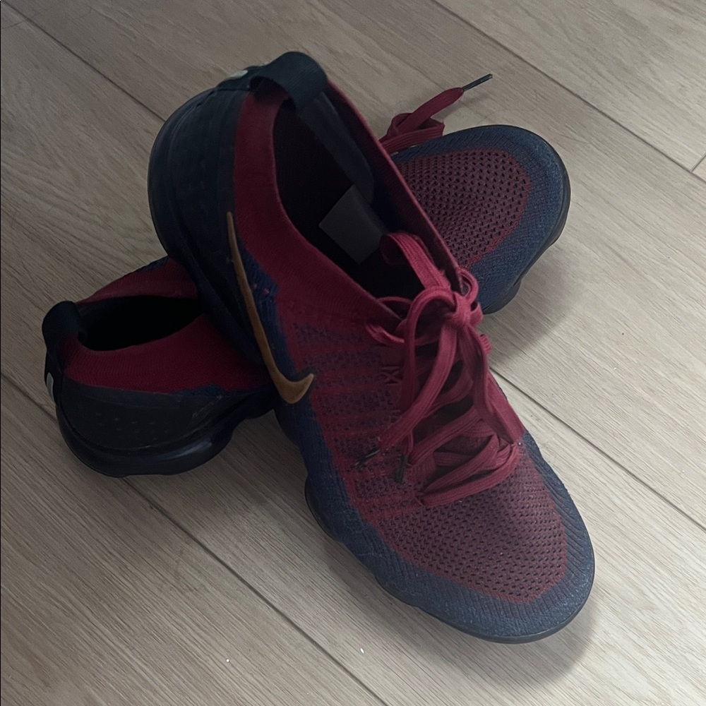 Nike Red and Black Athletic Shoes